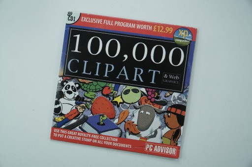 Zdjęcie oferty: 100000 clipart pc advisor cd 1 pc