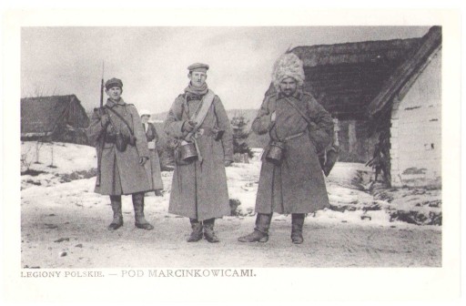 Zdjęcie oferty: LEGIONY POLSKIE-POD MARCINKOWICAMI 1915