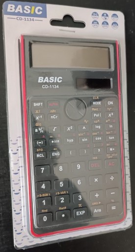 Zdjęcie oferty: Kalkulator naukowy BASIC CD-1134