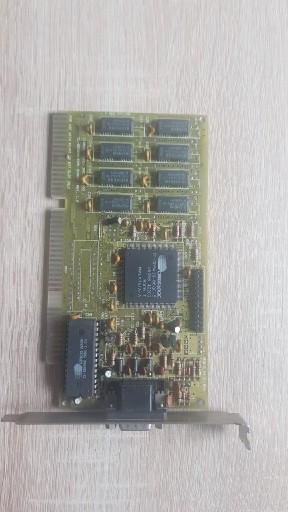 Zdjęcie oferty: CIRRUS LOGIC CL-GD542X GD5422 ISA FPM VGA GRAPHICS