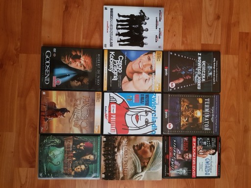 Zdjęcie oferty: Filmy na DVD 10 szt. - zestaw