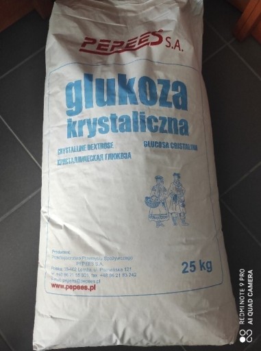 Zdjęcie oferty: GLUKOZA 25KG PIWO-WINO PRODUKT POLSKI