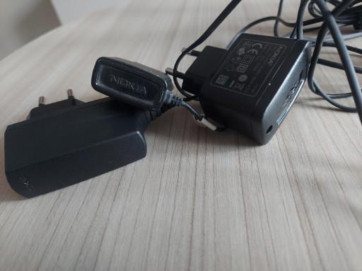 Zdjęcie oferty: 3 szt oryginalnych ładowarek nokia