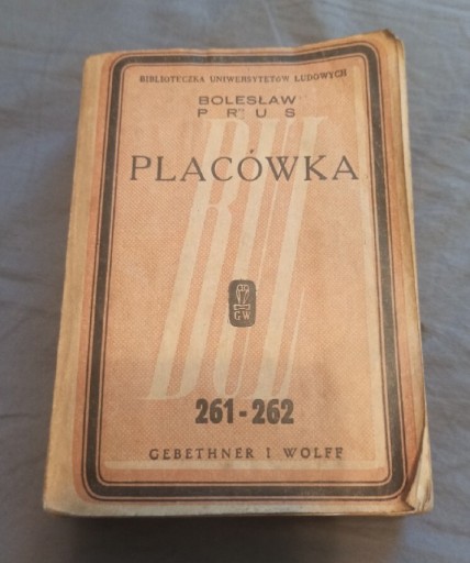 Zdjęcie oferty: Bolesław Prus - Placówka