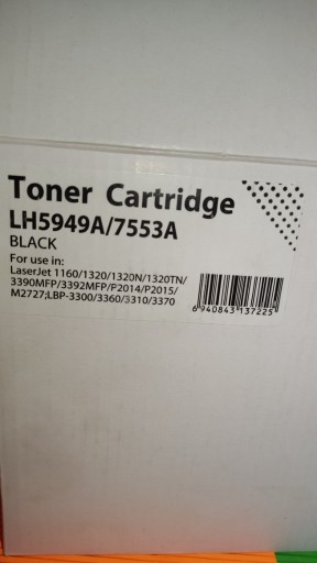 Zdjęcie oferty: Toner Cartridge drukarka HP LaserJet,H49A/53A,Blac