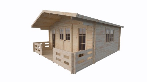 Zdjęcie oferty: Dom drewniany - KACPER II 500x590 29,5 m2
