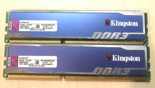 Zdjęcie oferty: Pamięć RAM Kingston 2x2 GB 1333 MHz
