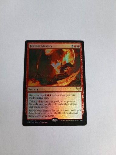 Zdjęcie oferty: Fervent Mastery STX FOIL