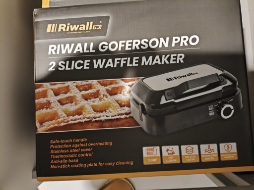 Zdjęcie oferty: Gofrownica Riwall Pro RGF-01