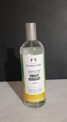 Zdjęcie oferty: THE BODY SHOP VIBRANT BERGAMOT FRAGRANCE MIST-mgiełka vegan100ml WyprzSale