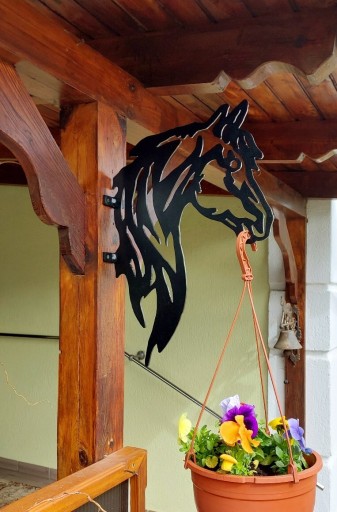 Zdjęcie oferty: Wieszak hak na kwiaty doniczkowe ozdoba koń