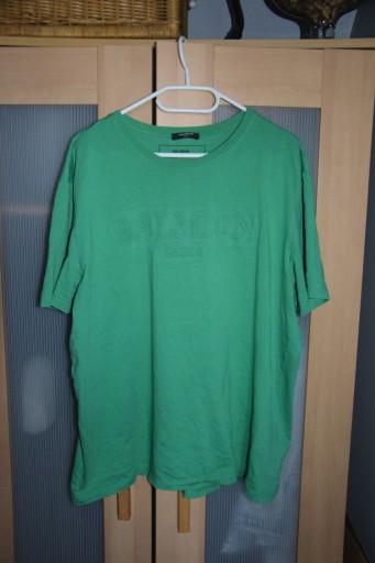 Zdjęcie oferty: Balmain zielona bluzka t-shirt xl