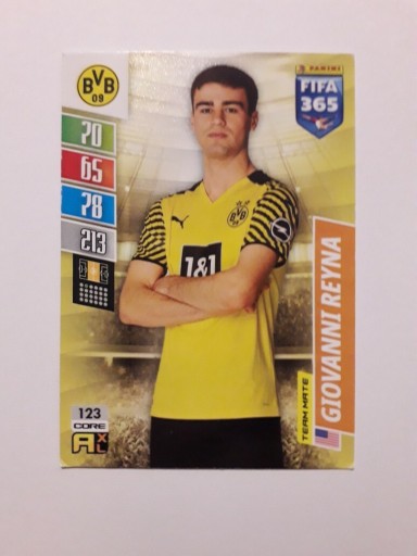 Zdjęcie oferty: PANINI FIFA 365 2022 GIOVANNI REYNA   123