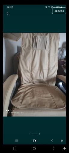 Zdjęcie oferty: Fotel do masażu 