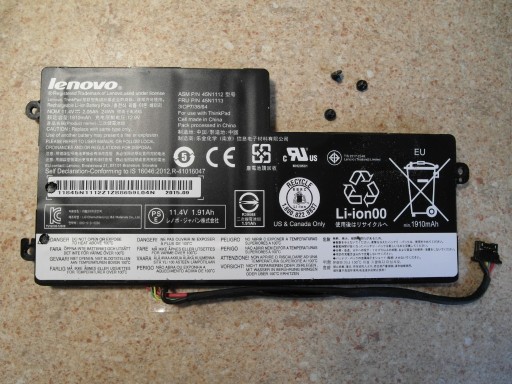 Zdjęcie oferty: Lenovo X250 T440 T450 T460 X240 Bateria oryginał