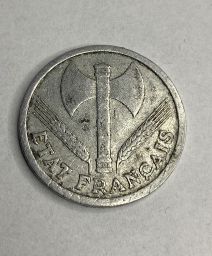 Zdjęcie oferty: Francja 2 franki 1943