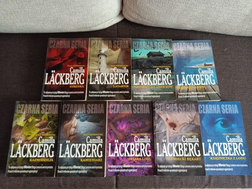 Zdjęcie oferty: Camilla Lackberg Czarna Seria 1-9