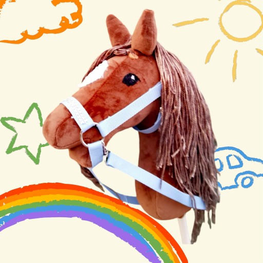 Zdjęcie oferty: Hobby Horse Konik na kijku A3 - Machiatto  + METRYCZKA 