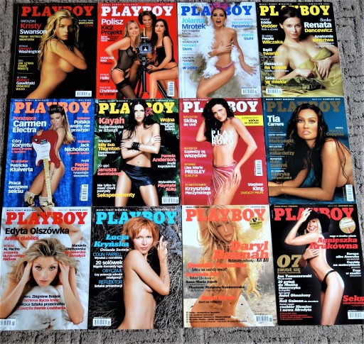 Zdjęcie oferty: Playboy pełny rocznik 2003