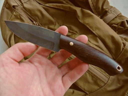 Zdjęcie oferty: Mały Bushcraft wenge Nóż Ręcznie Robiony