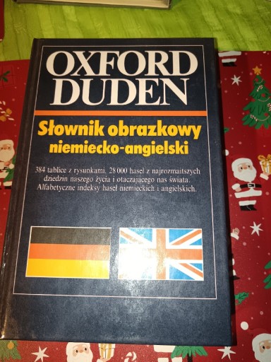 Zdjęcie oferty: Słownik obrazkowy niemiecko-angielski Oxford Duden