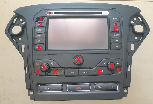 Zdjęcie oferty: przyciski nawigacji Ford Blaupunkt NX SD MCA