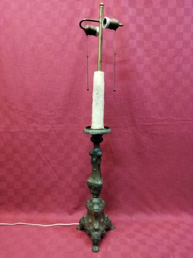 Zdjęcie oferty: Lampa lampka z początku XX wieku 102cm 132525