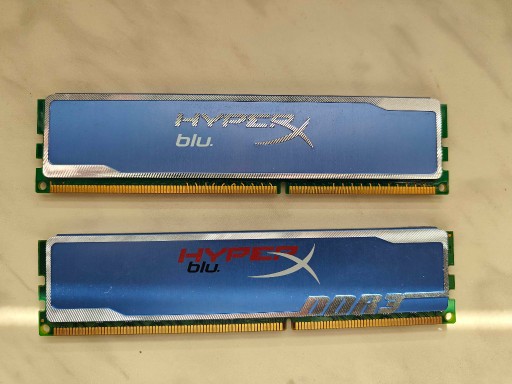 Zdjęcie oferty: Kingston HyperX Blue 2x4GB DDR3 1333MHz CL9