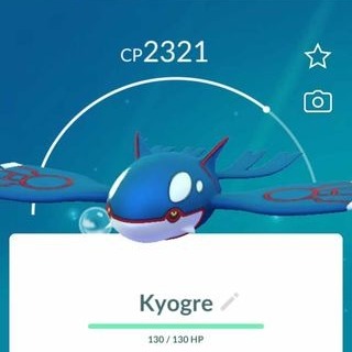 Zdjęcie oferty: Pokemon go Kyogre