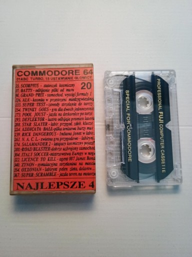 Zdjęcie oferty: Kaseta Commodore 64 składanka Waldico 20 Najlepsze