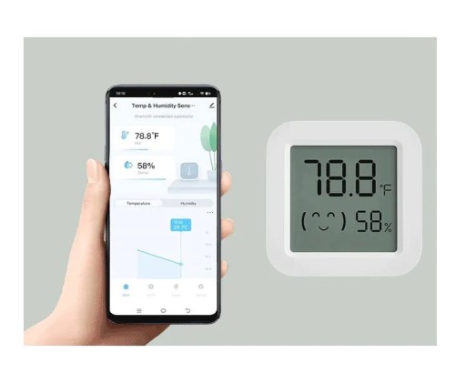 Zdjęcie oferty: Czujnik temperatury i wilgotności LCD Smart Life