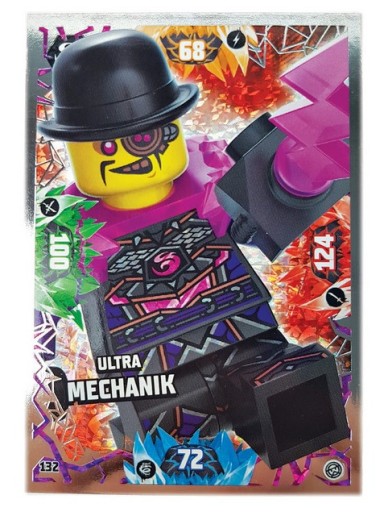 Zdjęcie oferty:  Karta LEGO Ninjago S8 nr 132 Ultra Mechanik 