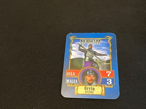 Zdjęcie oferty: Karty Heroes Might&Magic IV Lay's | Orrin | Rycerz | KESAN Miasto Unikat