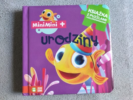 Zdjęcie oferty: Książka z puzzlami i Urodziny rybki MiniMini