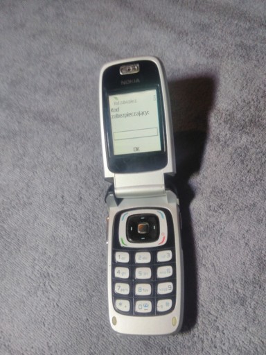 Zdjęcie oferty: Nokia 6103 rm-161 161 telefon z klapką klawiaturą 