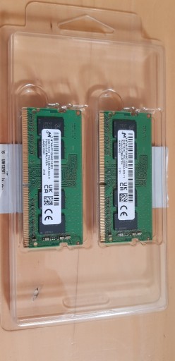 Zdjęcie oferty: Kości pamięci RAM DDR4 16 GB 2x8 GB MTA4ATF1G64HZ