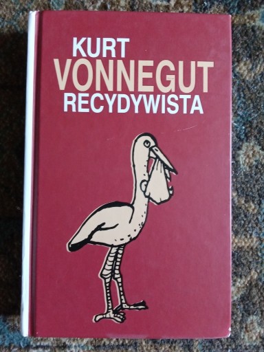 Zdjęcie oferty: RECYDYWISTA Kurt Vonnegut TWARDA