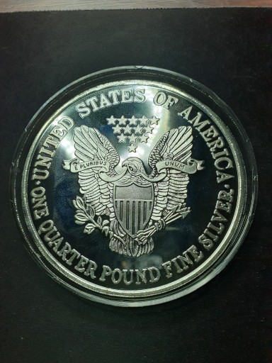 Zdjęcie oferty: Amerykański orzeł 2003 1/4 funta srebra
