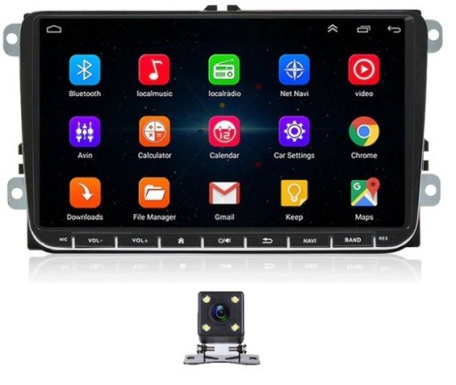 Zdjęcie oferty: RADIO ANDROID KAMERA 2DIN VW PASSAT B6 B7 GOLF 5 6