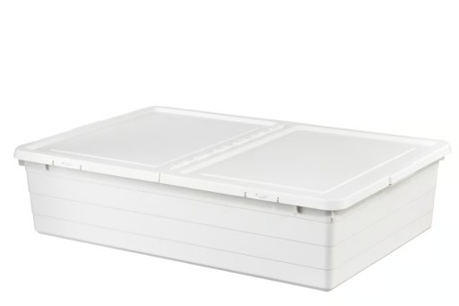 Zdjęcie oferty: IKEA SOCKERBIT Pojemnik z pokrywą, biały, 50x77x19 cm nowe