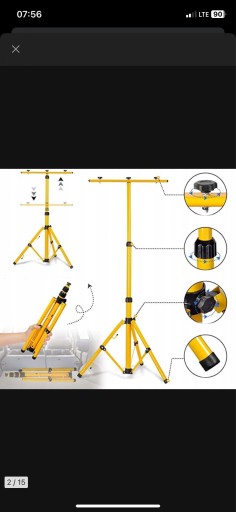 Zdjęcie oferty: Halogeny 2x 100w ze stojakiem + pokrowiec