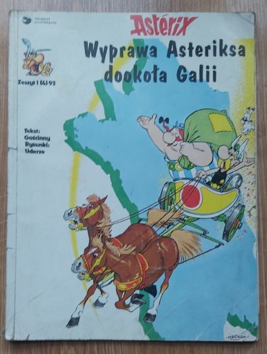 Zdjęcie oferty: Asteriks Wyprawa Asteriksa dookoła Galii 1 (4) 92
