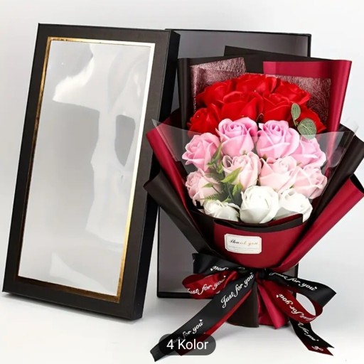 Zdjęcie oferty: Wielki bukiet róż idealny prezent na dzień mamy 