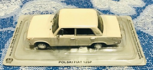 Zdjęcie oferty: Kultowe auta prl fiat 125p 1:43