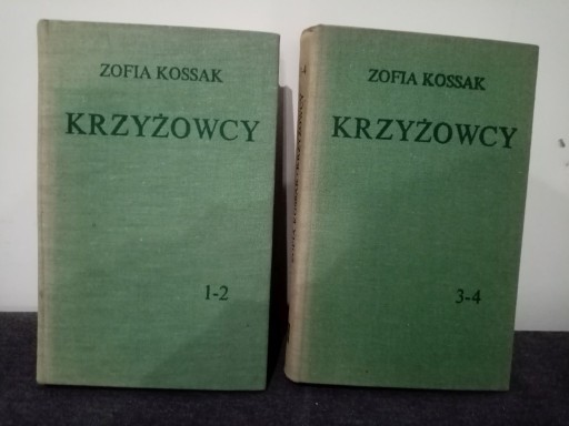 Zdjęcie oferty: Z. Kossak Krzyżowcy  tomy 1-4 1969