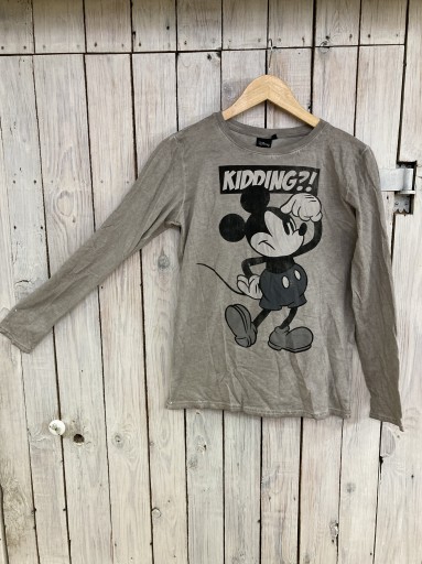 Zdjęcie oferty: Disney, Miki, koszulka długi rękaw, szara 158/164