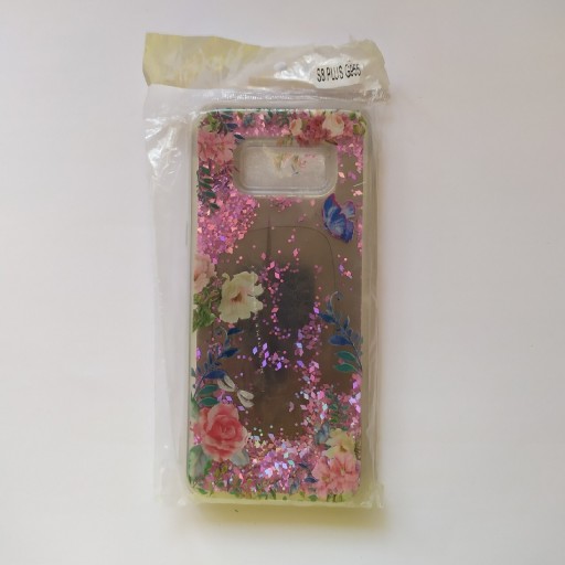Zdjęcie oferty: Etui nakładka różowa kwiaty Samsung S8 Plus G955
