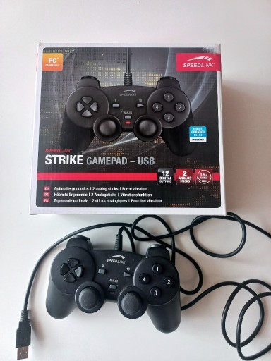 Zdjęcie oferty: Gamepad  usb kontroler speedlink sl 6535 bk 