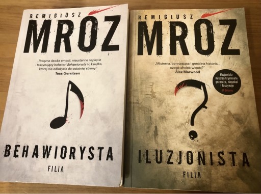 Zdjęcie oferty: REMIGIUSZ Mróz: pakiet- BEHAWIORYSTA i ILUZJONISTA