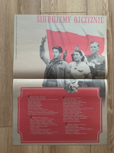 Zdjęcie oferty: Plakat Propaganda PRL kolekcja WPROST Ślubujemy